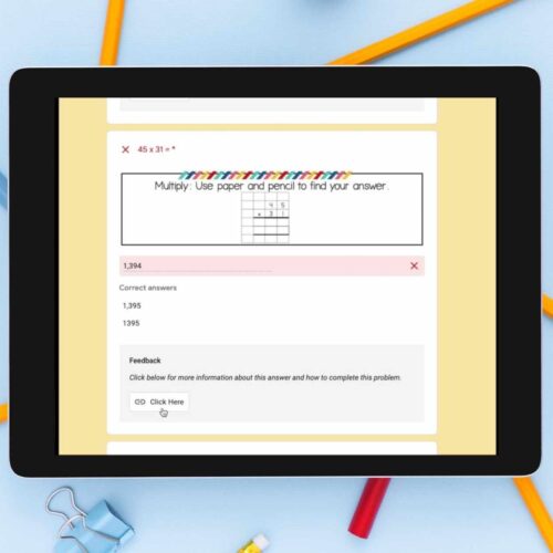 linking feedback to google forms